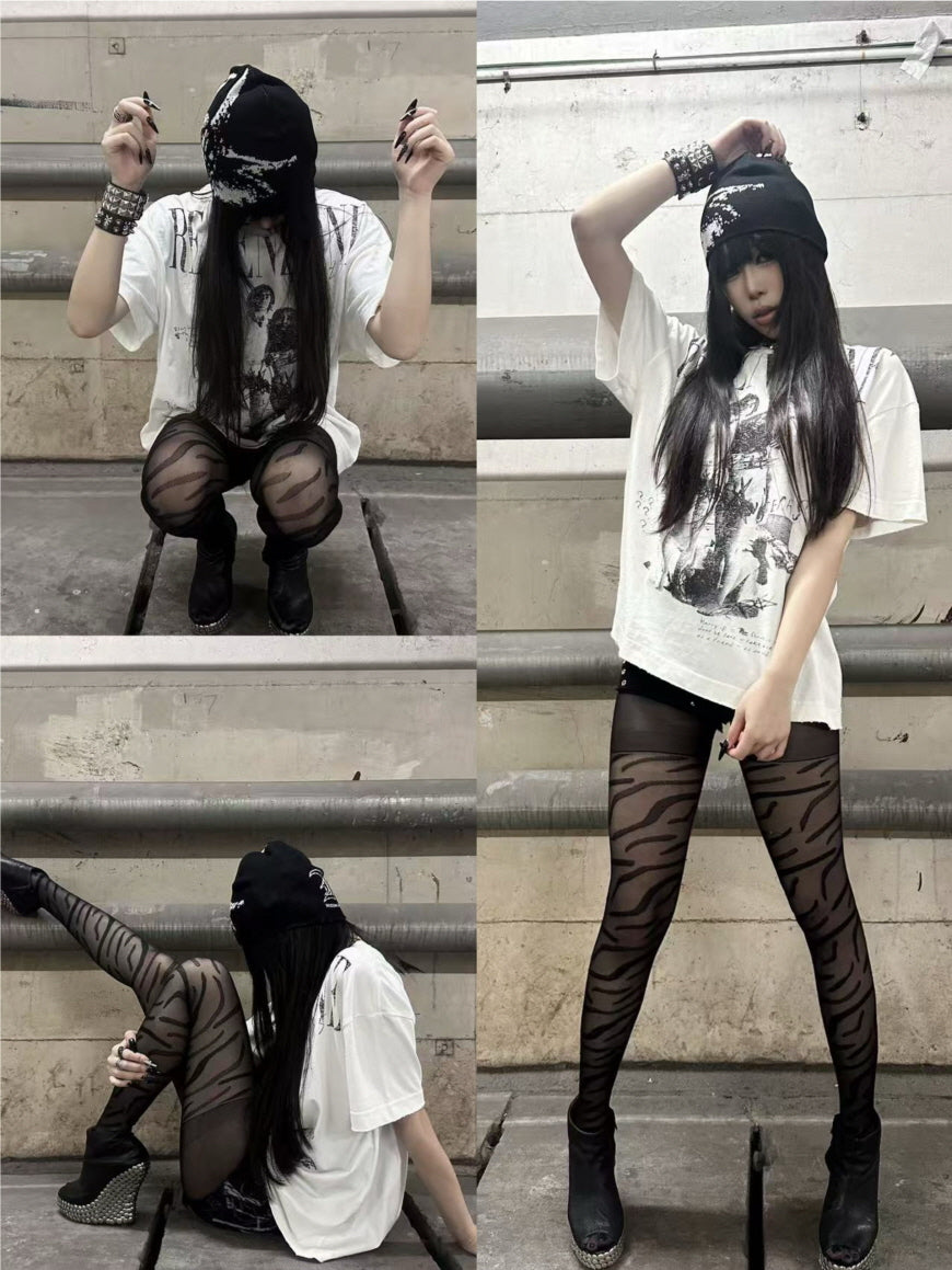Graphic Print Oversized T-Shirt