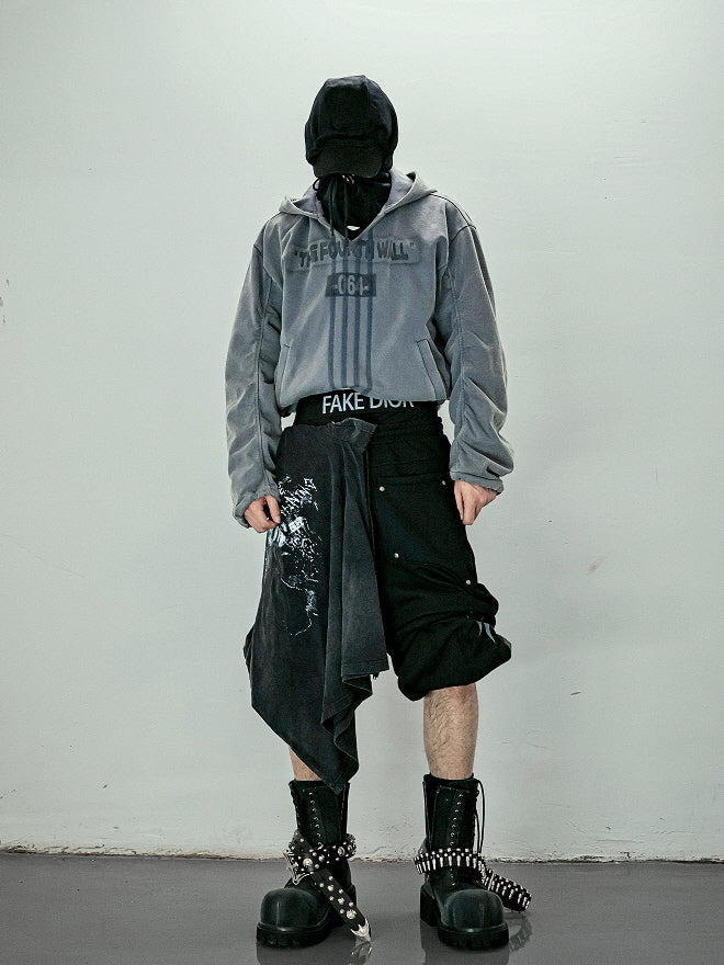 The Fourth Wall Vintage Gray Hoodie