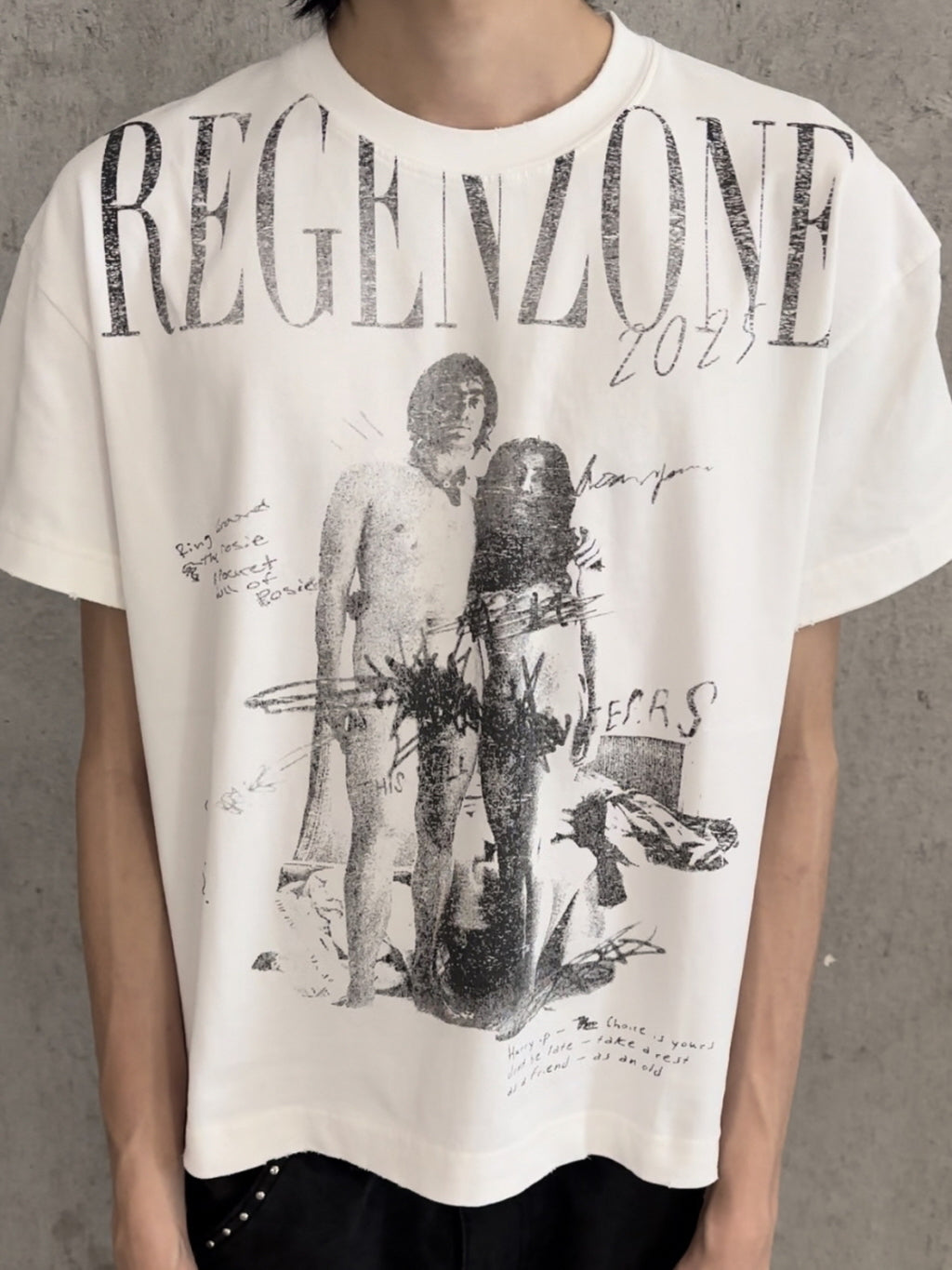 Graphic Print Oversized T-Shirt