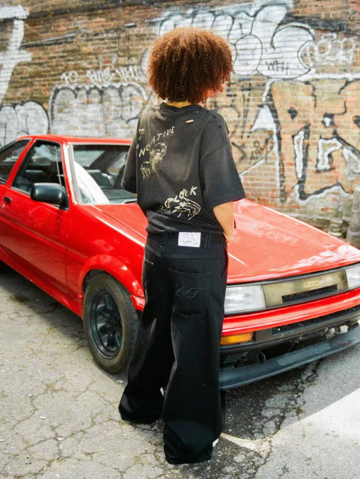 Distressed Graphic Band T-Shirt