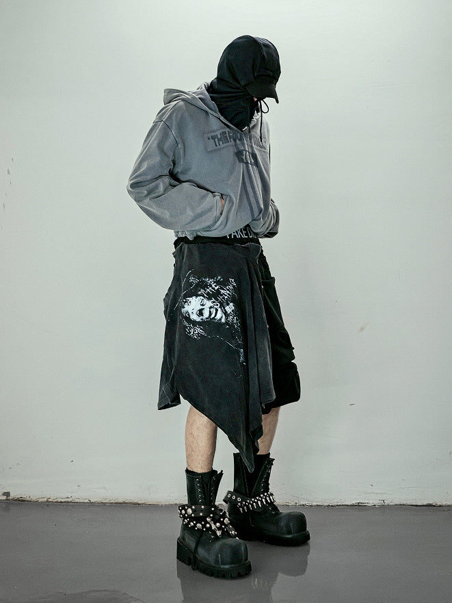 The Fourth Wall Vintage Gray Hoodie