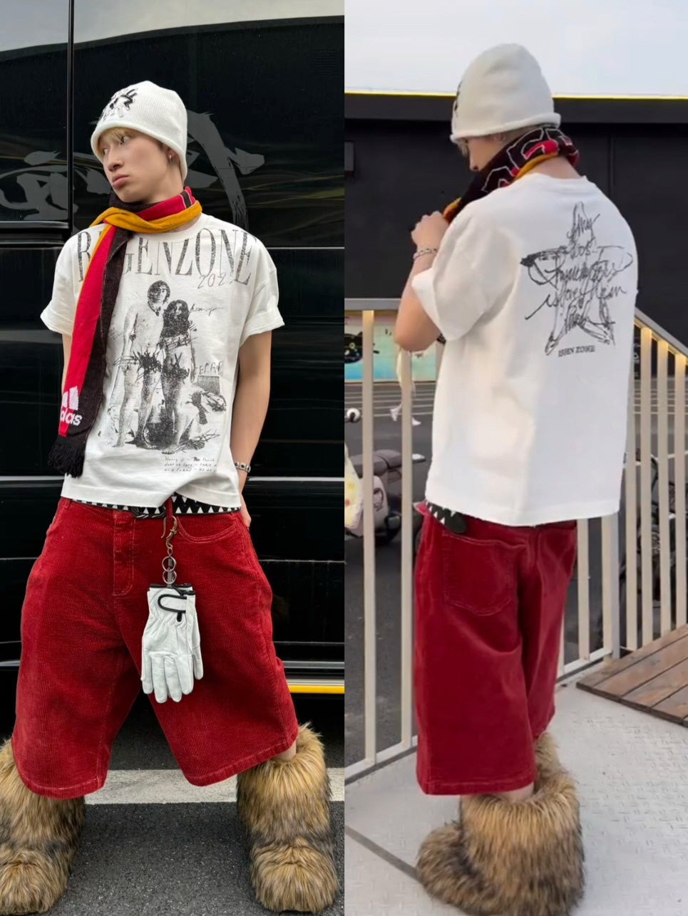 Graphic Print Oversized T-Shirt