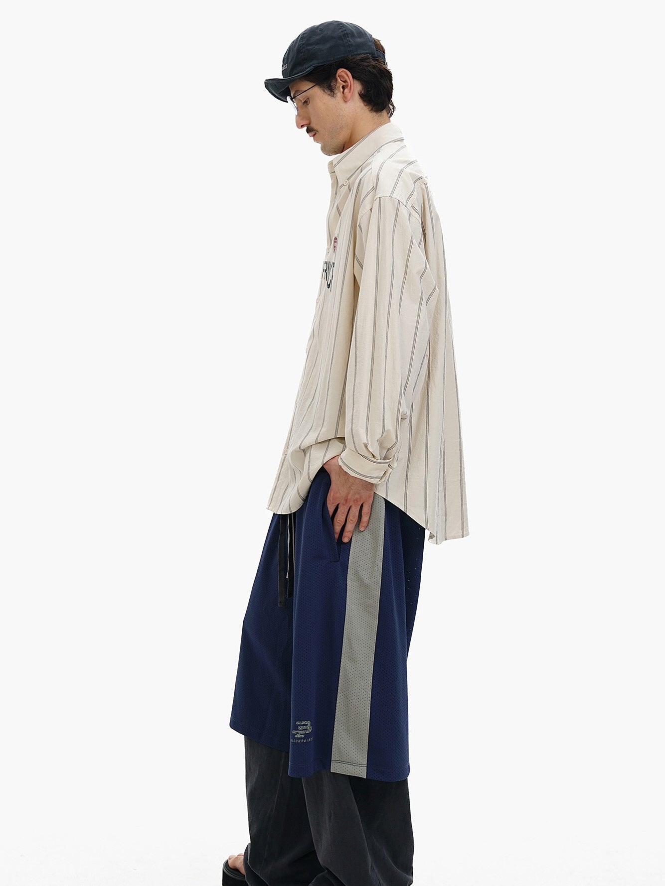 MasonPrince Stripe Logo Shirt