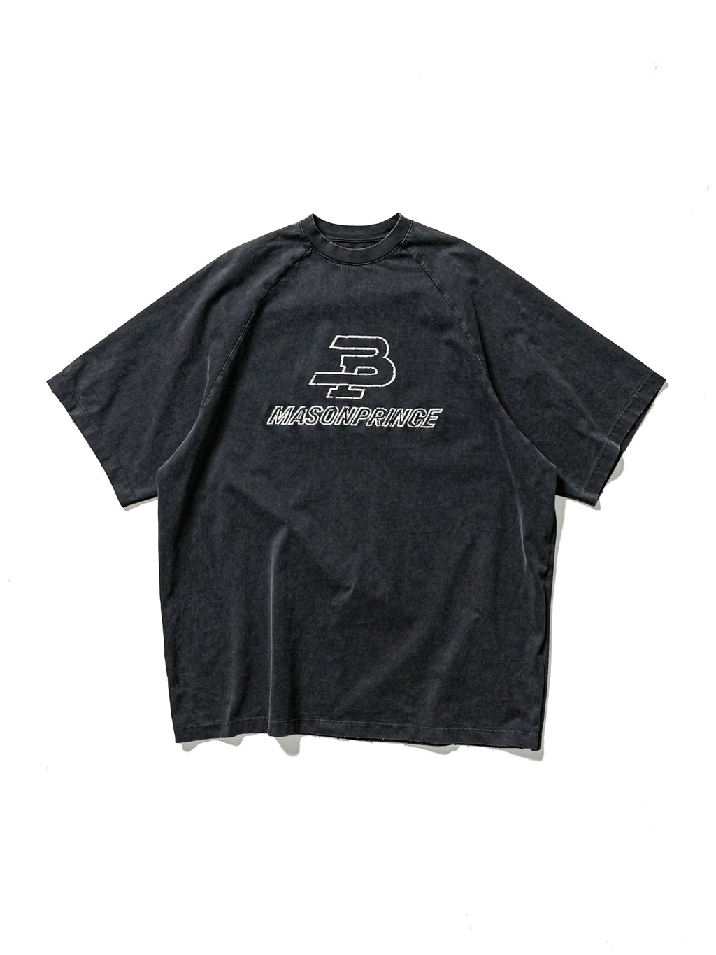 Oversized Logo Embroidery T-Shirt