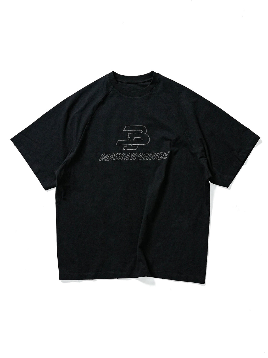 Oversized Logo Embroidery T-Shirt
