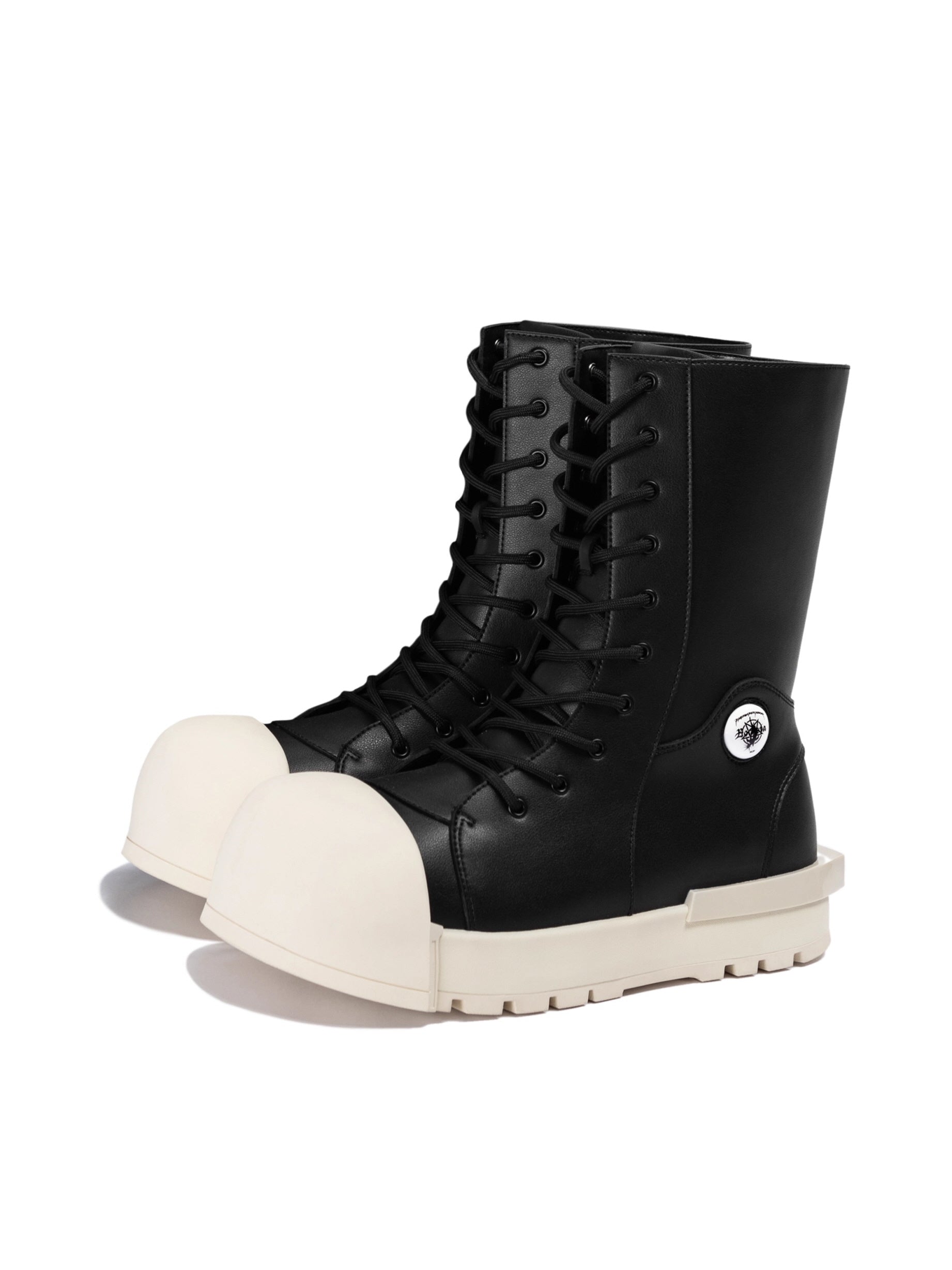 FVVO x ROCKSTA IRONCLAD BEETLE PU LOW BOOTS