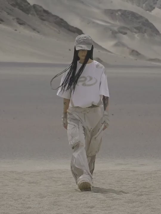 Hybrid Panel Cargo Wide Pants