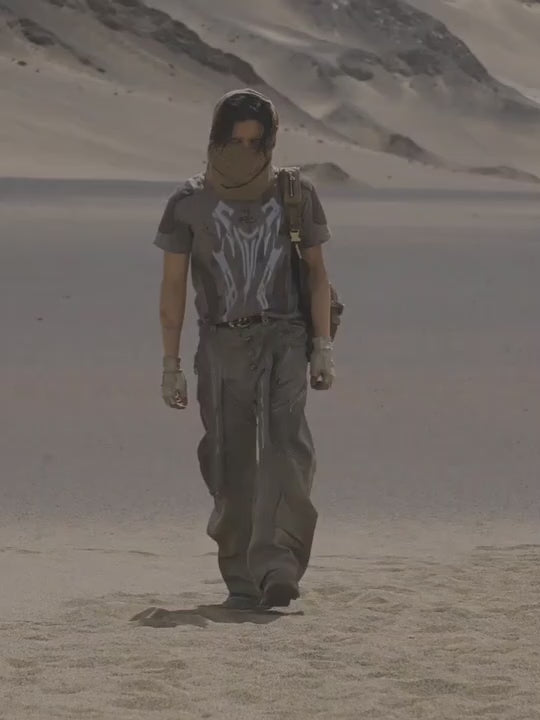 Neo-Construct Gray Utility Pants